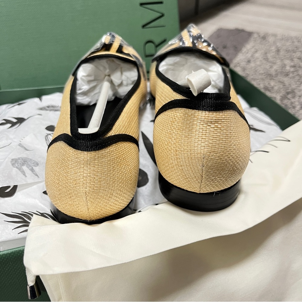 Alexandre Birman Grossgrain Loafer Flats - Picture 4 of 11
